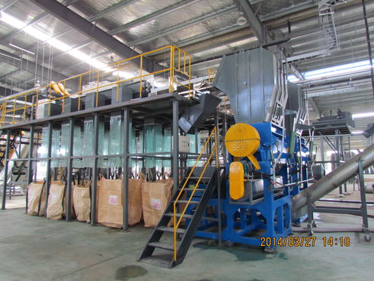 100 kw 완난 모터 플라스틱 병 재활용 기계