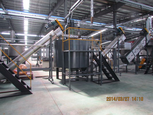 100 kw 완난 모터 플라스틱 병 재활용 기계