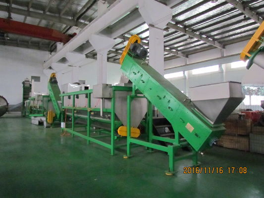 플라스틱 재활용 라인을 말리는 세정을 압도하는 PP 포대