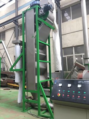 300 킬로그램 / Ｈ, 500 킬로그램 / Ｈ, 1000 킬로그램 / Ｈ HDPE 병 분쇄와 세탁기