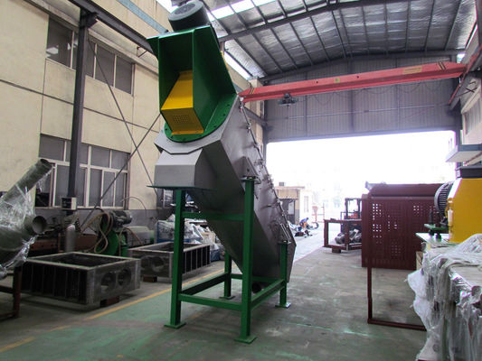 1500KG/H 고속도 마찰 워셔, sS304 플라스틱 재활용 기계 라인