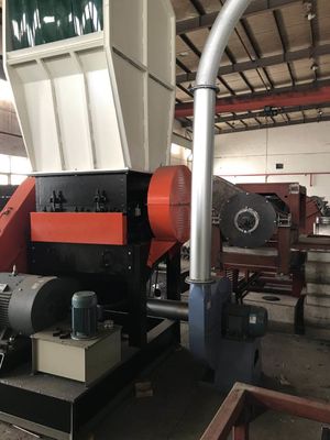 90 kw 플라스틱 분쇄기 기계를 회전시키는 Ｖ 블레이드 550 밀리미터