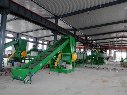 스테인레스 강 120 kw 폴리프로필렌 재활용 기계