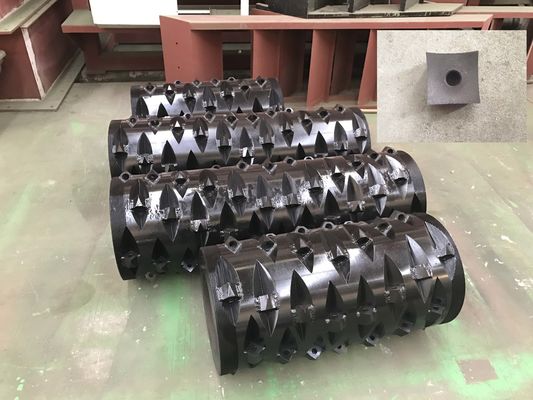 69 PC 로터리날 2 ton/H 단축 문서 분쇄기 기계