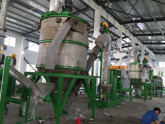 1000년 kg/H 2000 kg/H 패트병 Pet 플레이크 빨랫줄