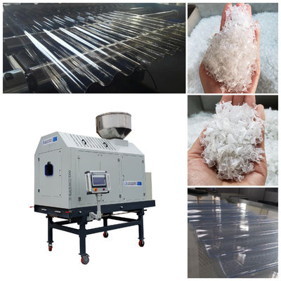 PET 소성파 물결모양의 지붕 타일 압출 기계, 최종적 수분 50ppm, 건조시간 20 감독이 필요한 미성년자를 위한 적외선건조기